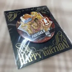 エース ワンピースタワー 限定 バースデー缶バッジ 輩 レア ONE PIECE