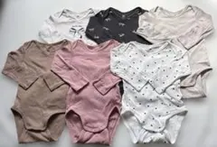 H&M ロンパース　６枚セット　9〜12m（80cm）
