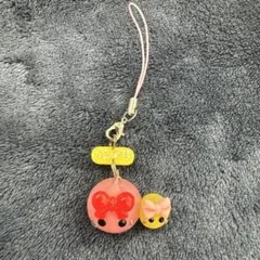 平成レトロ ほっぺちゃん がんばろう ストラップ サン宝石 レア