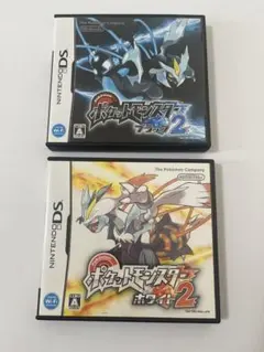 ポケットモンスター ブラック2 ホワイト2 ポケモン DSケース説明書付き