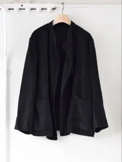 【希少品】comoli リネンモール スタンドカラージャケット サイズ 2