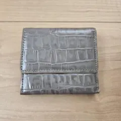 Ane mone 三つ折り財布 型押し ミニウォレットのサムネイル