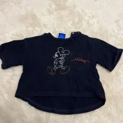 ミッキーマウス Tシャツ ネイビー