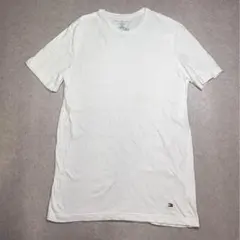トミーヒルフィガー ワンポイントロゴTシャツ 白 L