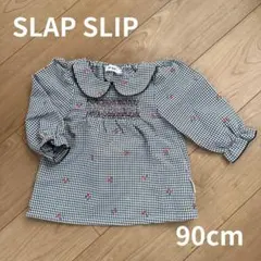SLAPSLIP スラップスリップ 長袖 トップス チェック柄