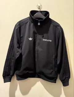 adidas everyone track top ジャージBLACK M - メルカリ