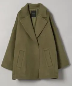 ジーナシス　ウールビーバーショートジャケット