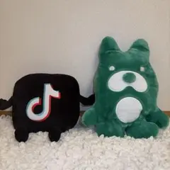 非販売TikTokキャラクターぬいぐるみ&Amebaキャラクターぬいぐるみ