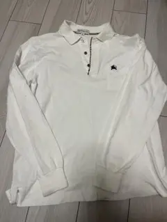 Burberry ホワイト ポロシャツ Mサイズ