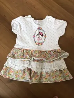 ミニーマウス フリル付きワンピース 90センチ