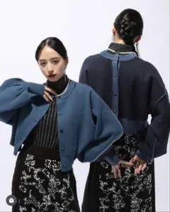 マルチWAY ネックスリット カーディガン