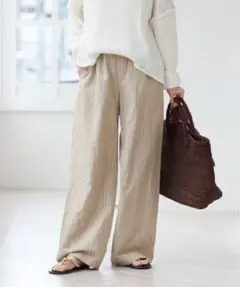 JOURNAL STNDARD relume ☆リネンコットンイージーパンツ