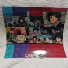 SAKAMOTO DAYS くら寿司 カレンダー3つとバッジ4つセット