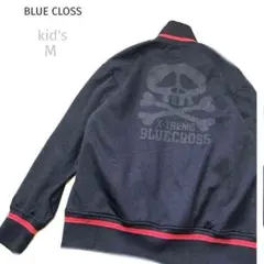 【ブルークロス】ブラック黒ジャージ Mスカルボーン S〜Mキッズ150160相当のサムネイル