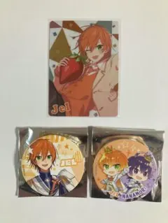 すとぷり　ジェルくん　ななもり。くん　缶バッジ　トレカ　トレーディングカード