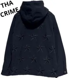 THE CRIME クライミー　スター刺繍デザインマウンテンパーカー　S