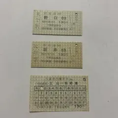 別府鉄道 硬券乗車券 国鉄 JR 切符 鉄道 레트로 廃品 切符
