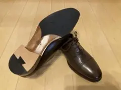 Jack Erwin ブラウンレザー ストレートチップ ドレスシューズ 美品