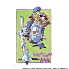 ドラゴンボール ポスター 巨大 B1サイズ 原作イラスト 40周年 バンダイ