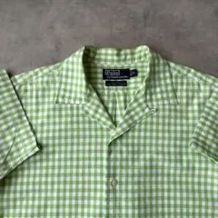 ポロ ラルフローレン 半袖 オープンカラーシャツ CALDWELL ストライプ