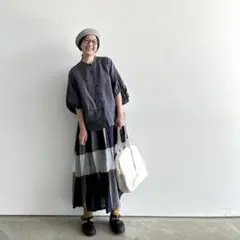 meguri megutte Antique Blouse バイカラー2way - メルカリ
