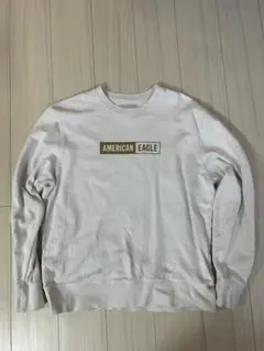 AMERICAN EAGLE ホワイト スウェット