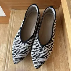【美品】offen ジグザグ模様 ポインテッドトゥパンプス 美品】offen ジグザグ模様 ポインテッドトゥパンプス - メルカリ