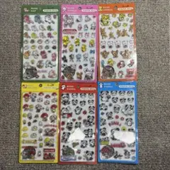 6枚セット！RUNE ぷくぷくジェリーシール コンプリート