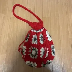 グラニースクエア ハンドバッグ ハンドメイド