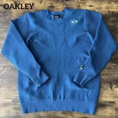 OAKLEY オークリー ゴルフ ウェア スカル 長袖 セーター メンズＬ