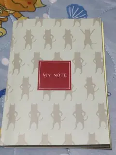 猫のイラスト付きメモ帳 MY NOTE