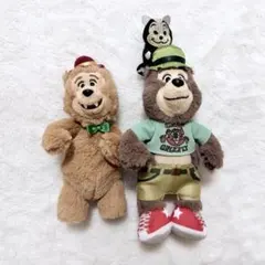 【訳あり】ディズニーカントリーベアシアター ぬいぐるみバッジ ヘンリーウェンデル
