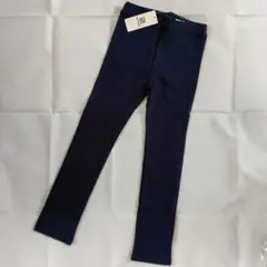 130★devirock 新品未使用ネイビー スリムフィットパンツ