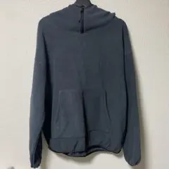 【美品】epnok エプノック ハーフジップ フリース パーカー チャコール M