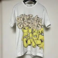 レア　COMME des GARCONS × KAWS コラボ 半袖Tシャツ M