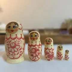ロシア マトリョーシカ 5体セット　希少