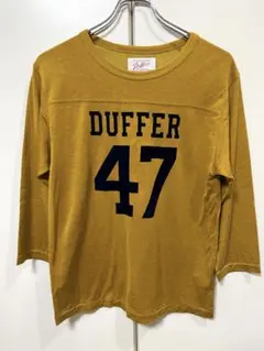 The DUFFER of St.GEORGE 47プリント七分袖カットソー M