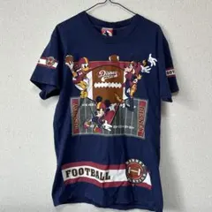 Disney ATHLETICS ミッキー アメリカンフットボール Tシャツ