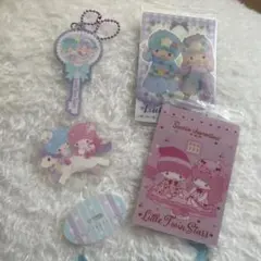 リトルツインスターズ アクリルキーホルダー5点セット
