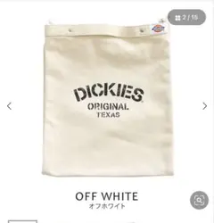 DICKIES OFF WHITE ショルダーバッグ