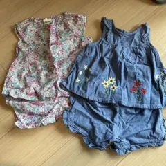 ベビー トップス＆ショートパンツ　2点セット　サイズ80