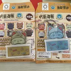 呪術廻戦　おやすみスライドアクリルキーホルダーコレクション　七海建人　真人