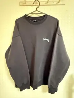 オーバーサイズ 黒 スウェット トレーナー