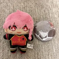 ブルーロック 黒名蘭世 ぬいぐるみとバッジセット