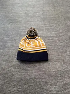 ノースフェイス　ニット帽　ポンポン付き　フリーサイズ