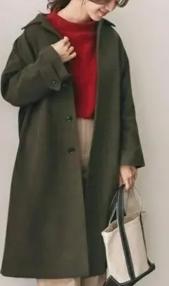 URBAN RESEARCH DOORS ウールバルマカンコート