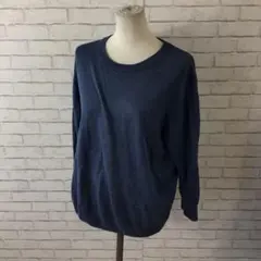 4.6 h732 無印良品 ニット セーター L 薄手