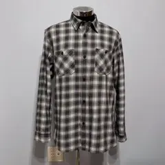 新品・未使用 Schott チェック柄ネルシャツ XL - メルカリ
