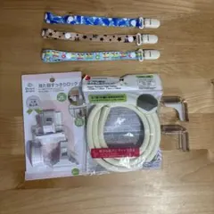 見た目すっきりロック おしゃぶりホルダー コーナーガード ぶつかり防止クッション