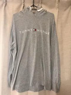 TOMMY HILFIGER 薄手パーカー グレー